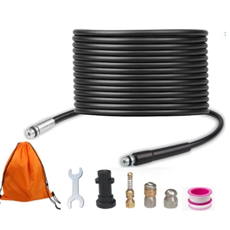 20m ケルヒャー 高圧洗浄機用 パイプクリーニングホース 延長 高圧