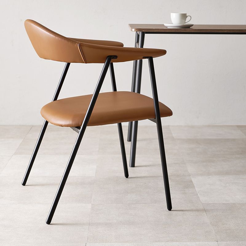 背もたれ PVCレザー