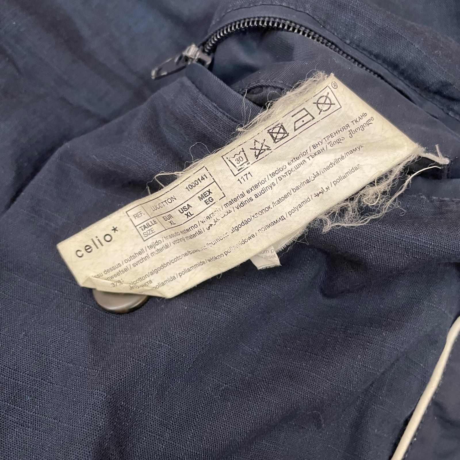 celio スウィングトップ XL ネイビー セリオ ドリズラー ゴルフ 