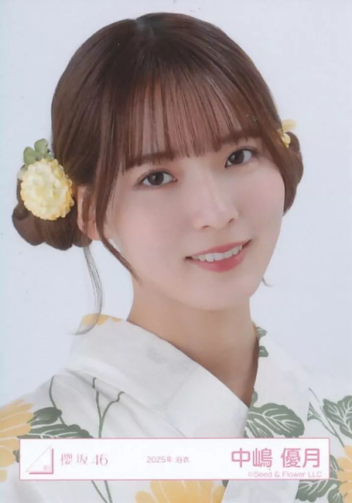 中古】生写真(乃木坂46) 櫻坂46/中嶋優月/バストアップ/櫻坂46ランダム