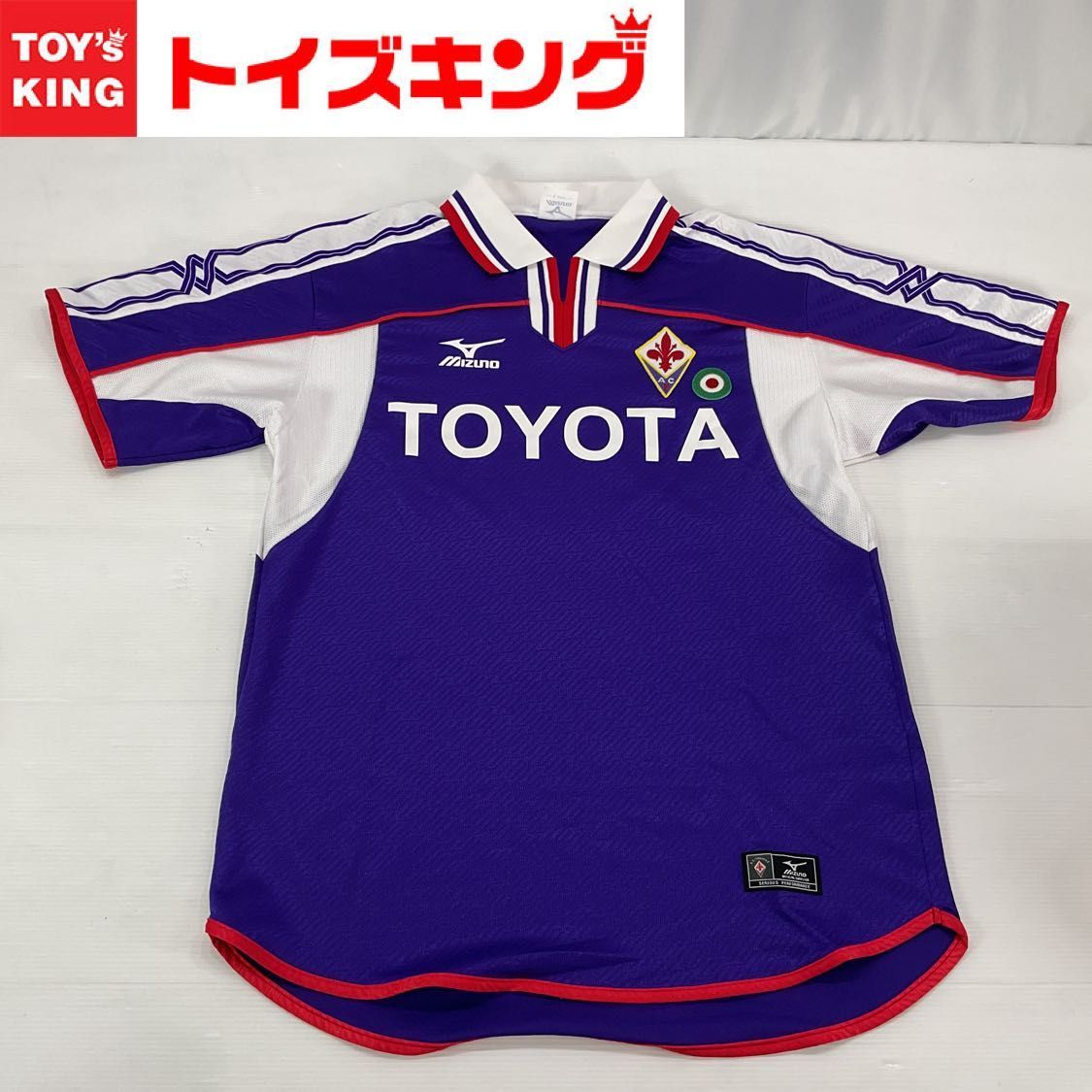 MIZUNO/ミズノ サッカー ACF フィオレンティーナ 2001 2002 半袖 ユニフォーム Lサイズ