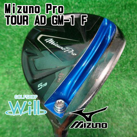 【中古】フェアウェイウッド ミズノ Mizuno Pro/TOUR AD GM-1 F/SR/18[7808]