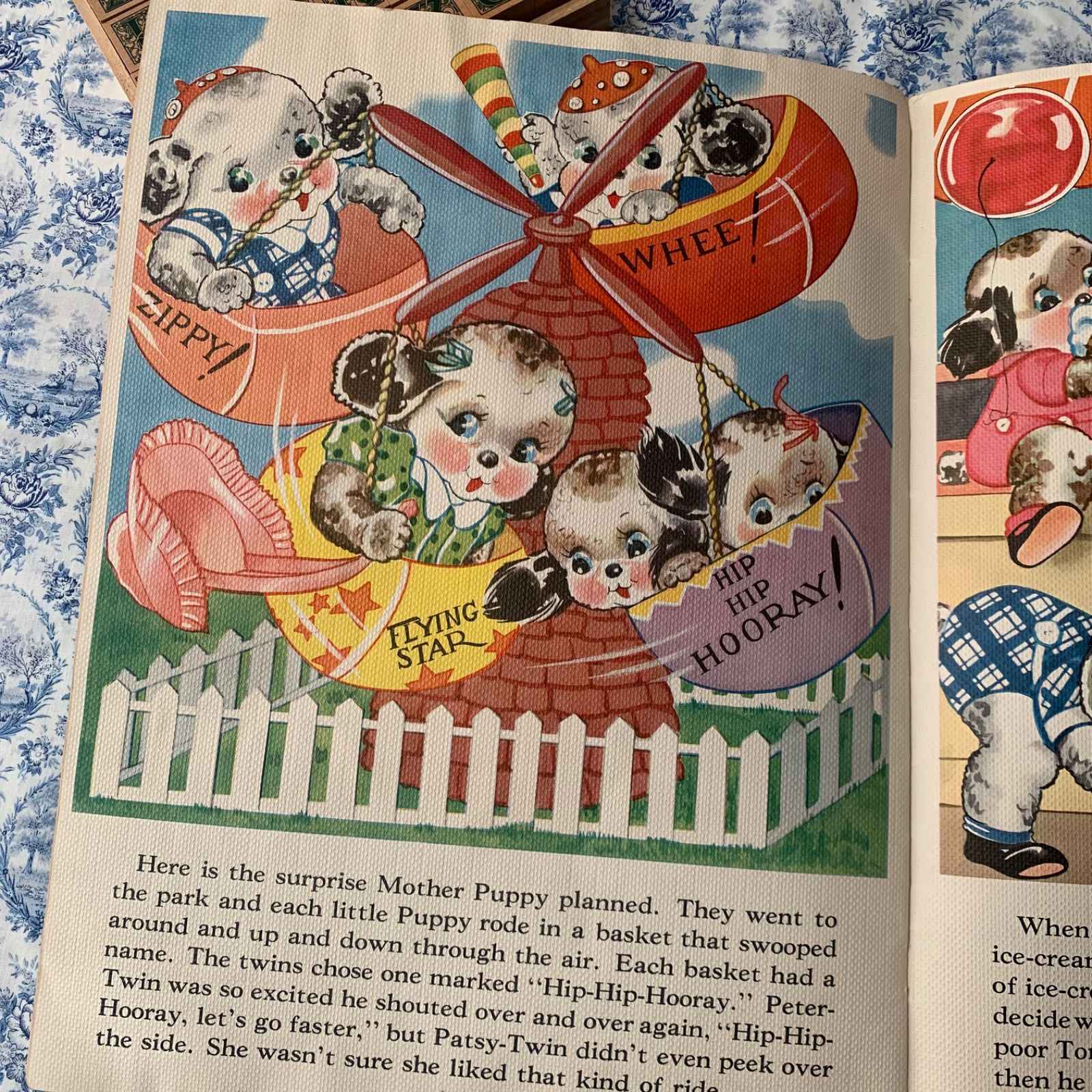 本 ヴィンテージ絵本 PUPPY BOOK – Pictures and Stories レトロ可愛い