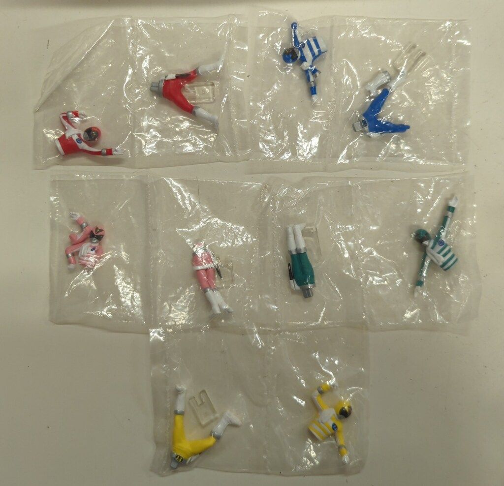 バンダイ キャラエッグ/戦隊ヒーローシリーズ 電子戦隊