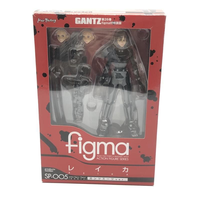 中古】開封)figma レイカ ガンツスーツVer.「限定版コミック GANTZ