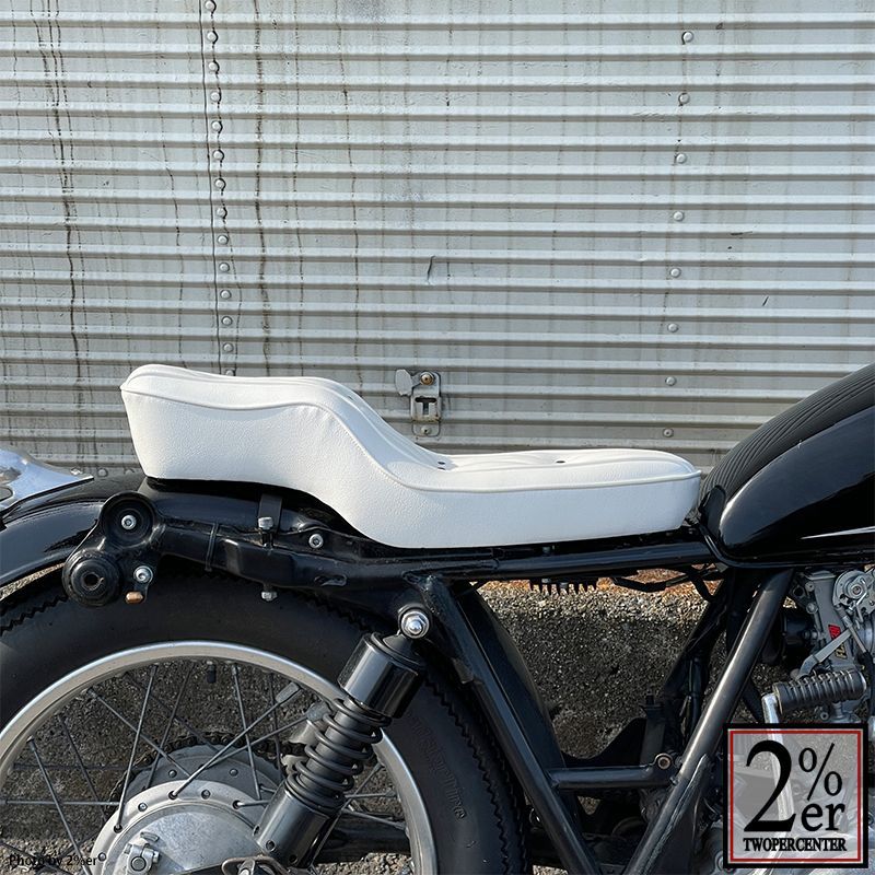 オールドスクールバケットダブルシート ホワイト SR400/500
