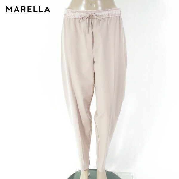 新品 MARELLA マレーラ コットンストレッチ パンツ 44 新品 マレーラ MARELLA セミワイドパンツ 42 EPT1023 Lサイズ