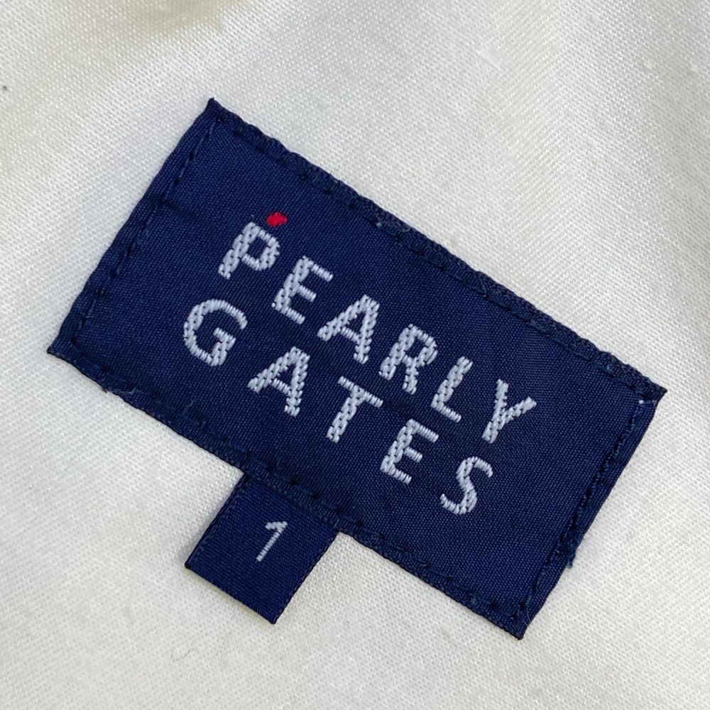 【新品未使用】パーリーゲイツ　パンツ　サイズ1　イエロー　定価27,500 PEARLY GATES パーリーゲイツ 055-0131210 ロングパンツ