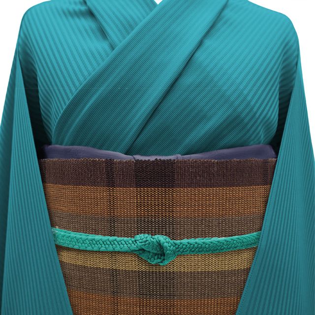 新古品】 夏物 名古屋帯 未使用 全通 正絹 鈴乃屋扱い 赤城玉 絹藤布