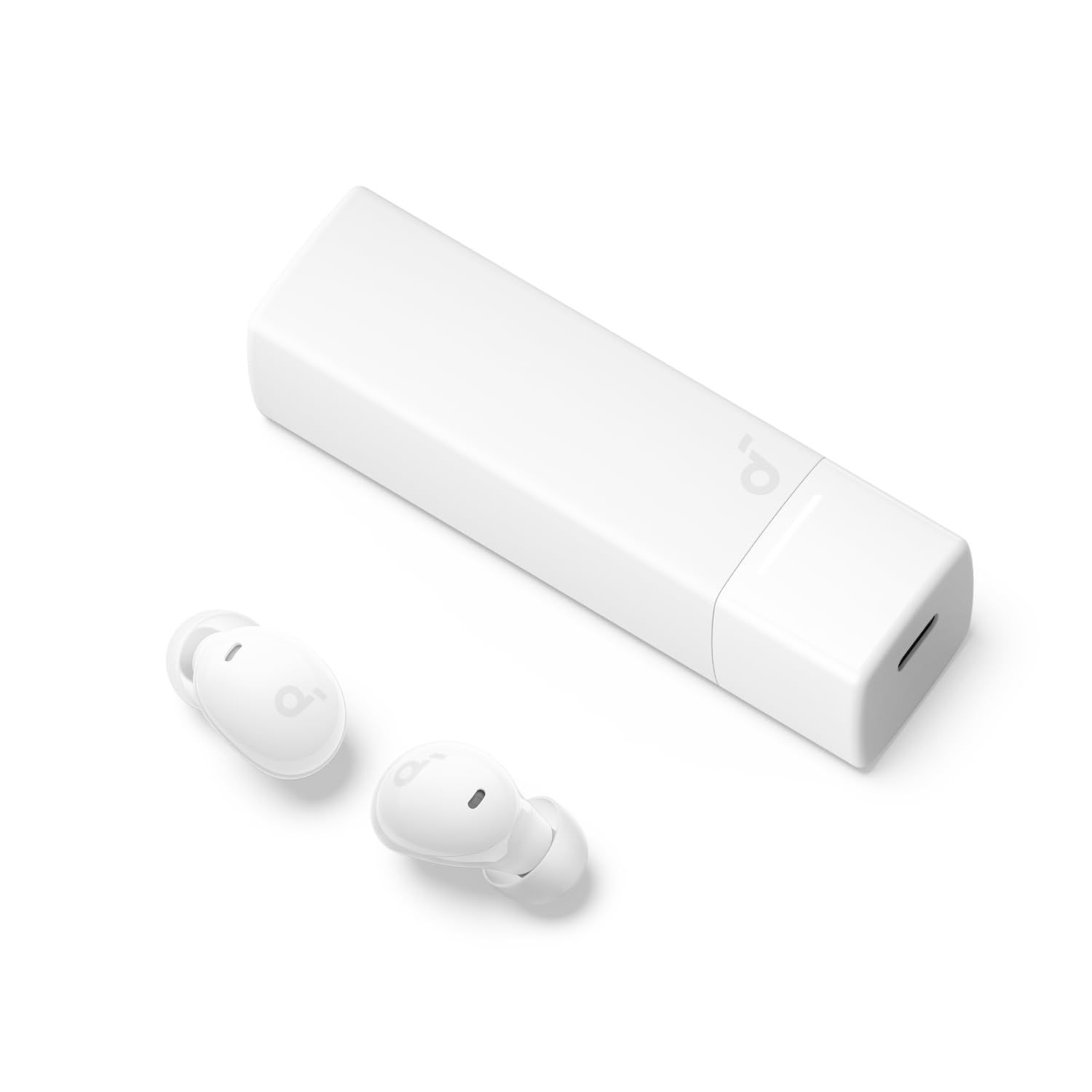 Anker Soundcore A30i Bluetooth 5.4 完全ワイヤレスイヤホン|アクティブノイズキャンセリング|マルチポイント接続|小型軽量 ホワイト ホワイト