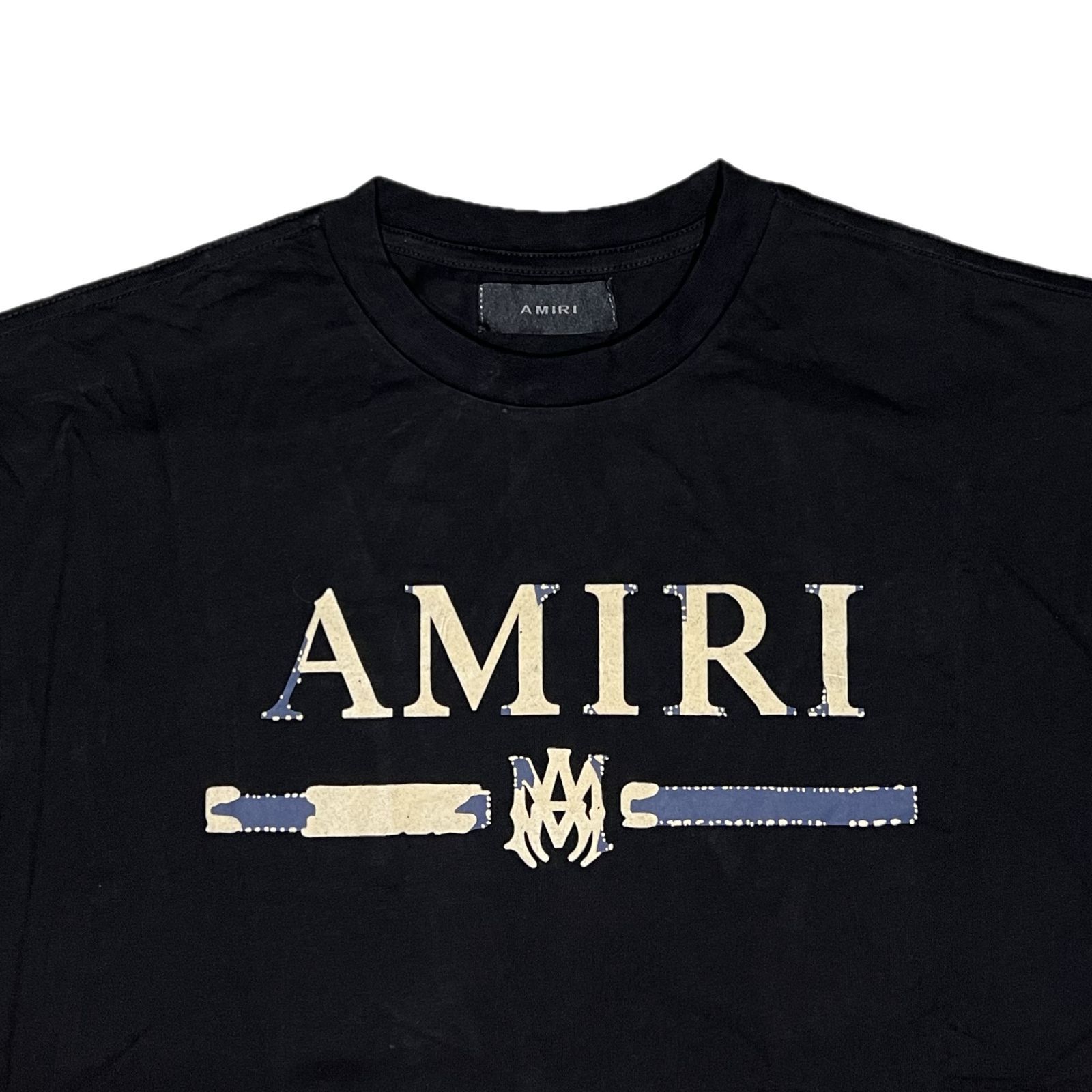 AMIRI アミリ M.A. Bar Appliqué Tシャツ ブラック - メルカリ