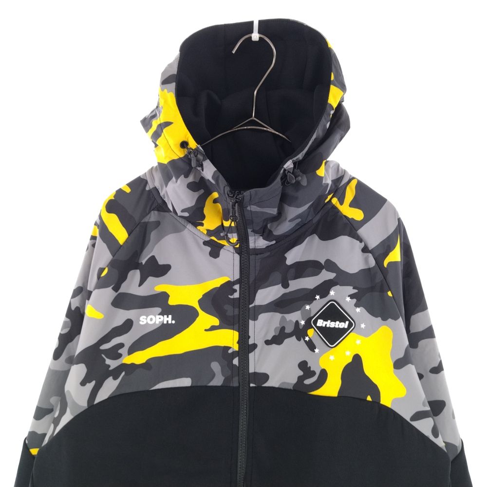 bristol【新品未使用】FCRB Bristol VENTILATION HOODIE迷彩