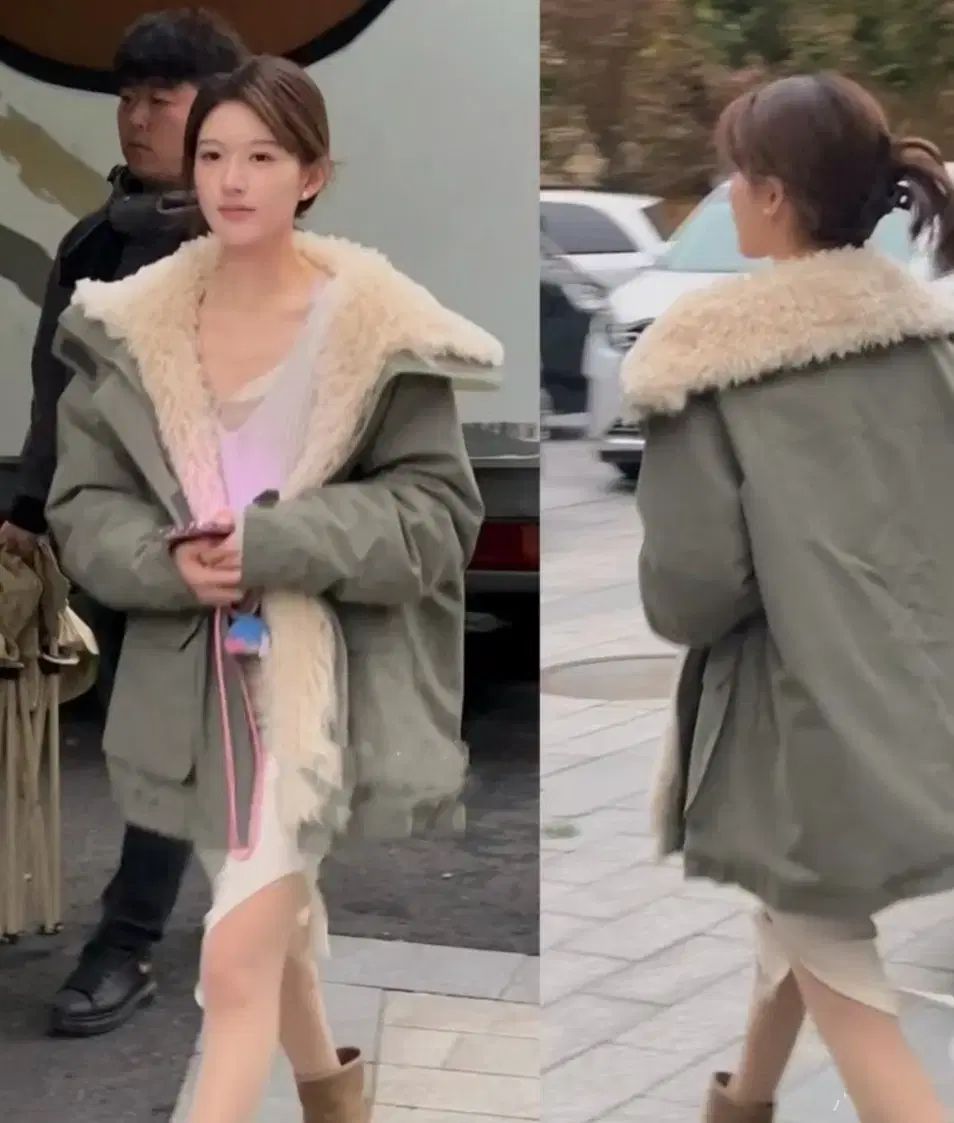 (国際配送) ファー ジャケット