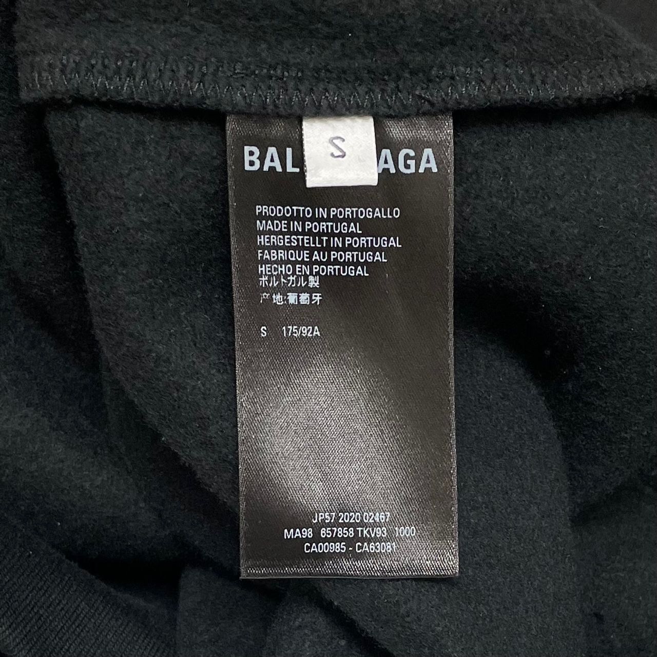 国内正規 BALENCIAGA 肩掛け スウェット トレーナー 657858 TKV93