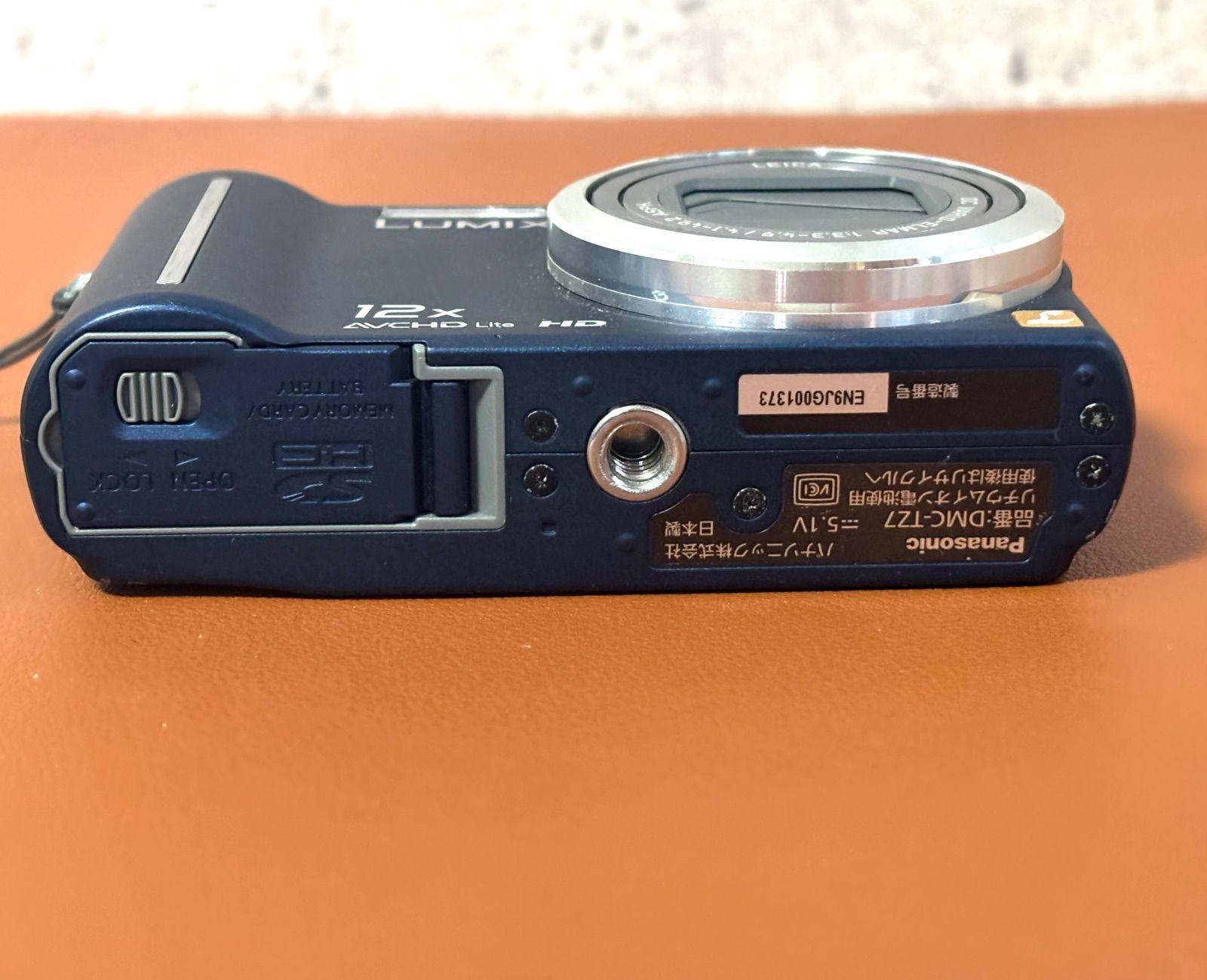 販売 動作品 パナソニック Panasonic LUMIX ルミックス DMC-TZ7 ブルー