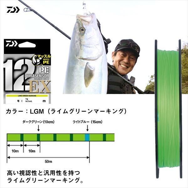 ダイワ ライン UVF PEデュラセンサー×12EX+Si3 5C 0.8号-300m 【公式通販】