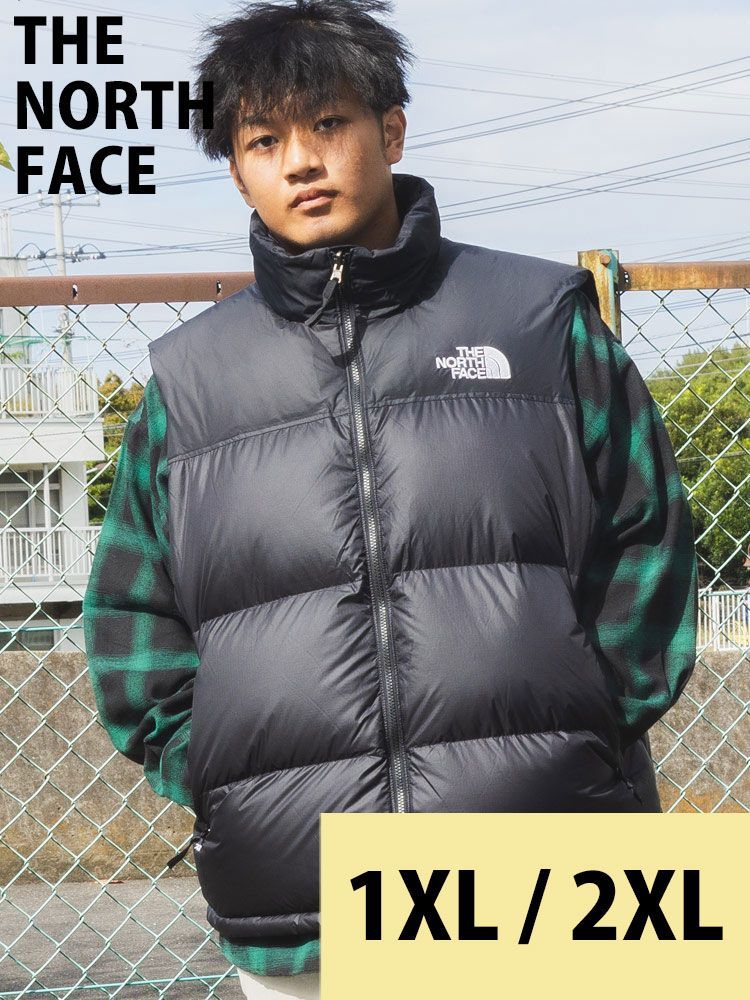 ザノースフェイス　700フィルパワー　ヌプシダウンベスト　ブラック　Mサイズ THE NORTH FACE ザ ノースフェイス ダウンベスト 大きいサイズ メンズ