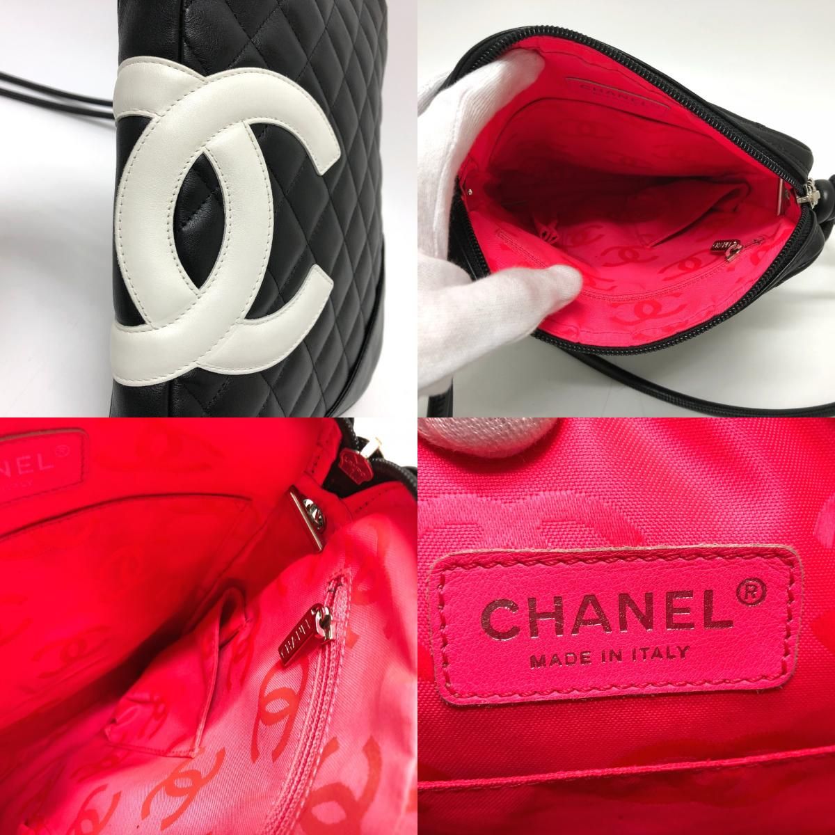CHANEL シャネル ショルダーバッグ カンボンライン ラムスキン - メルカリ