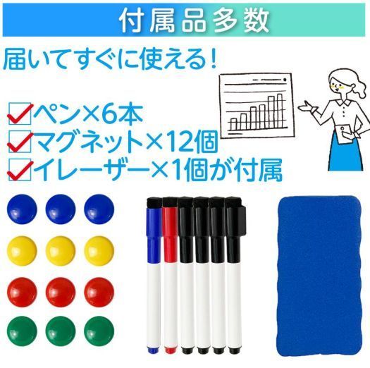 ホワイトボード 1200×900 脚付き 両面 回転式 スチール キャスター付き 事務所 会社 会議 オフィス 636