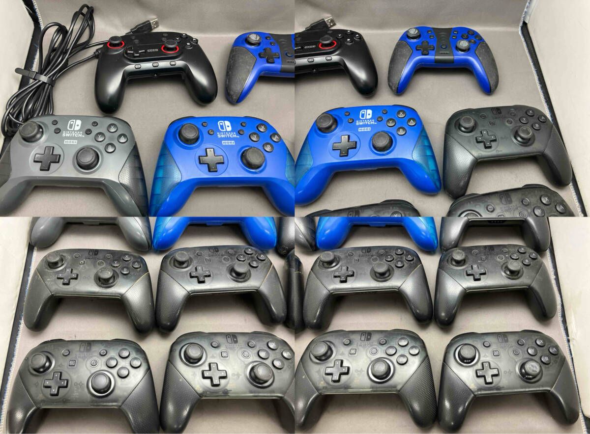 ジャンク品 Nintendo Switch Proコントローラー 11本 動作未 不動品
