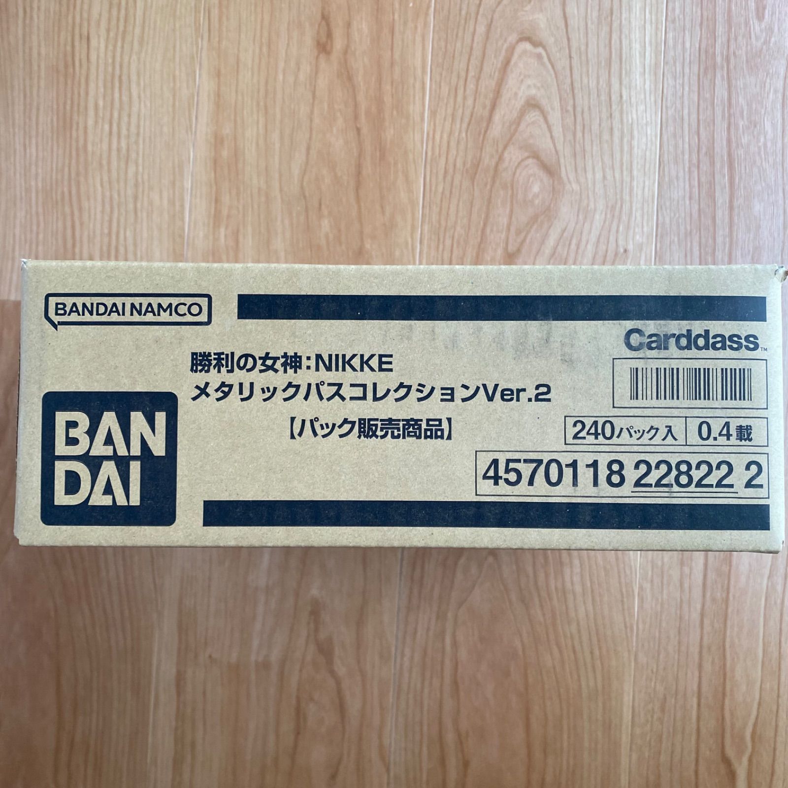 カートン】バンダイ (BANDAI) 勝利の女神：NIKKE メタリックパス 