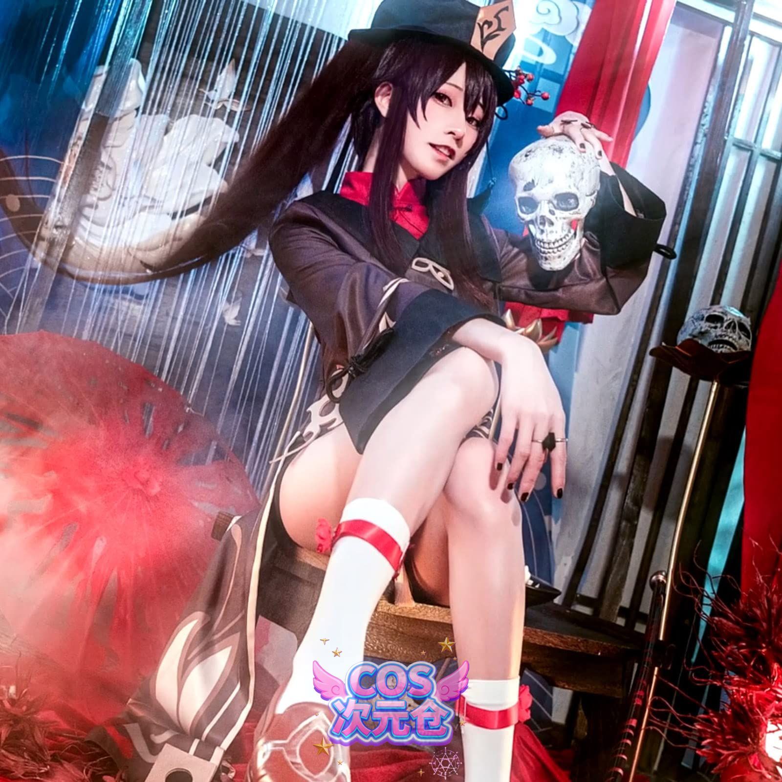 胡桃 ウィッグ付き NOKIJP 原神 コスプレ衣装 モナ コスプレ 神里綾華 コスプレ衣装 胡桃 コスプレ 鍾離 コスプレ衣装 フィッシュル コスプレ 凝光 コスプレ