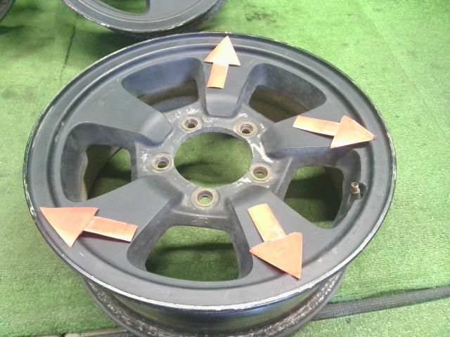 純正タイヤ スチールホイール 4本 純正軽トラック用145⁄80R12 12インチ