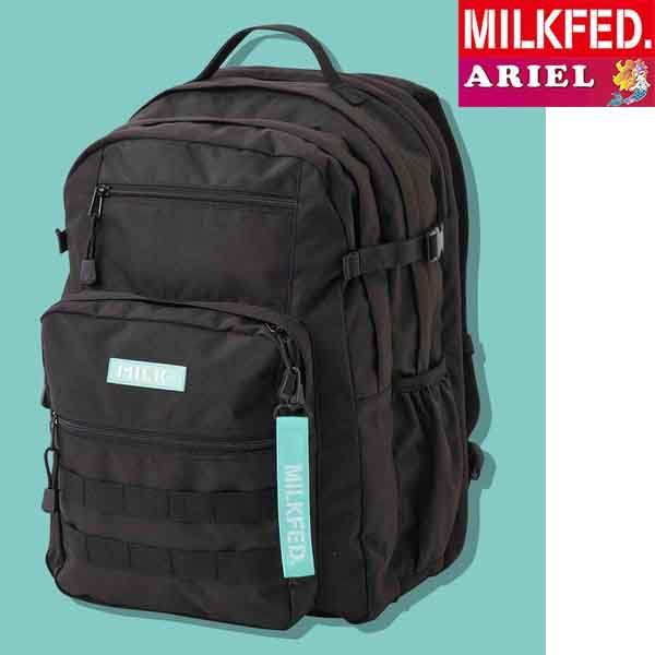 リュック ミルクフェド MILKFED グリーン 緑 ACTIV DOUBLE POCKET