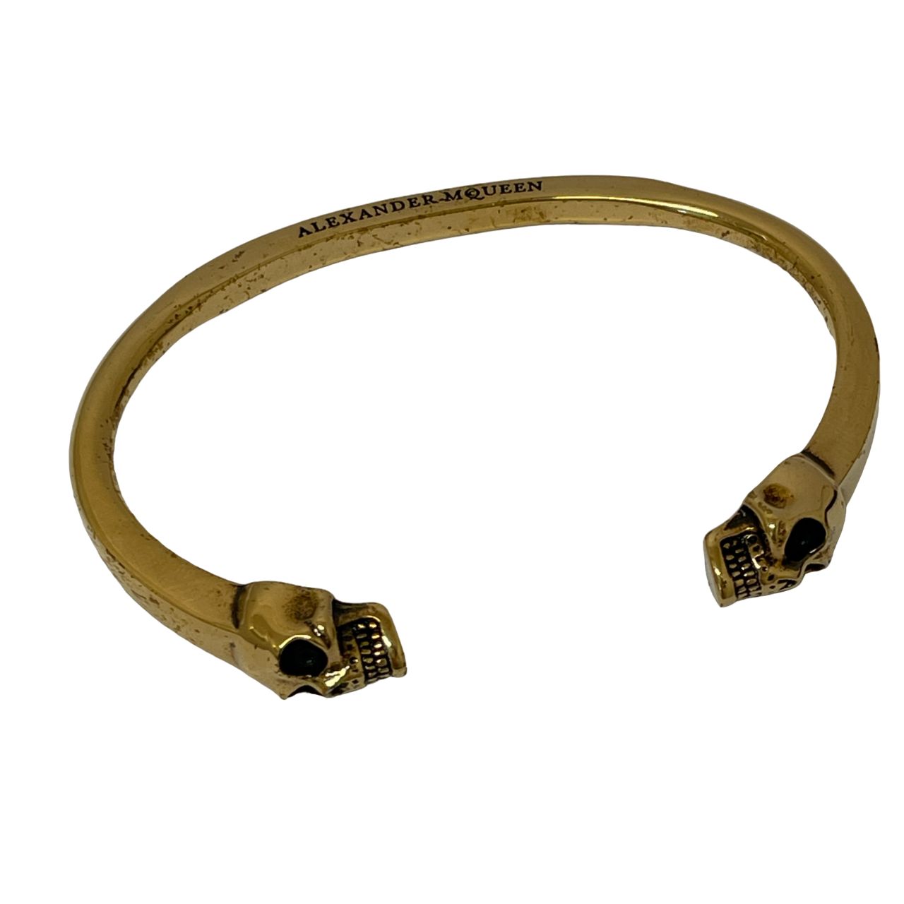 アレキサンダーマックイーン　Alexander McQueen スカル　バングル □Alexander McQueen【アレキサンダーマックイーン】スカルデザイン