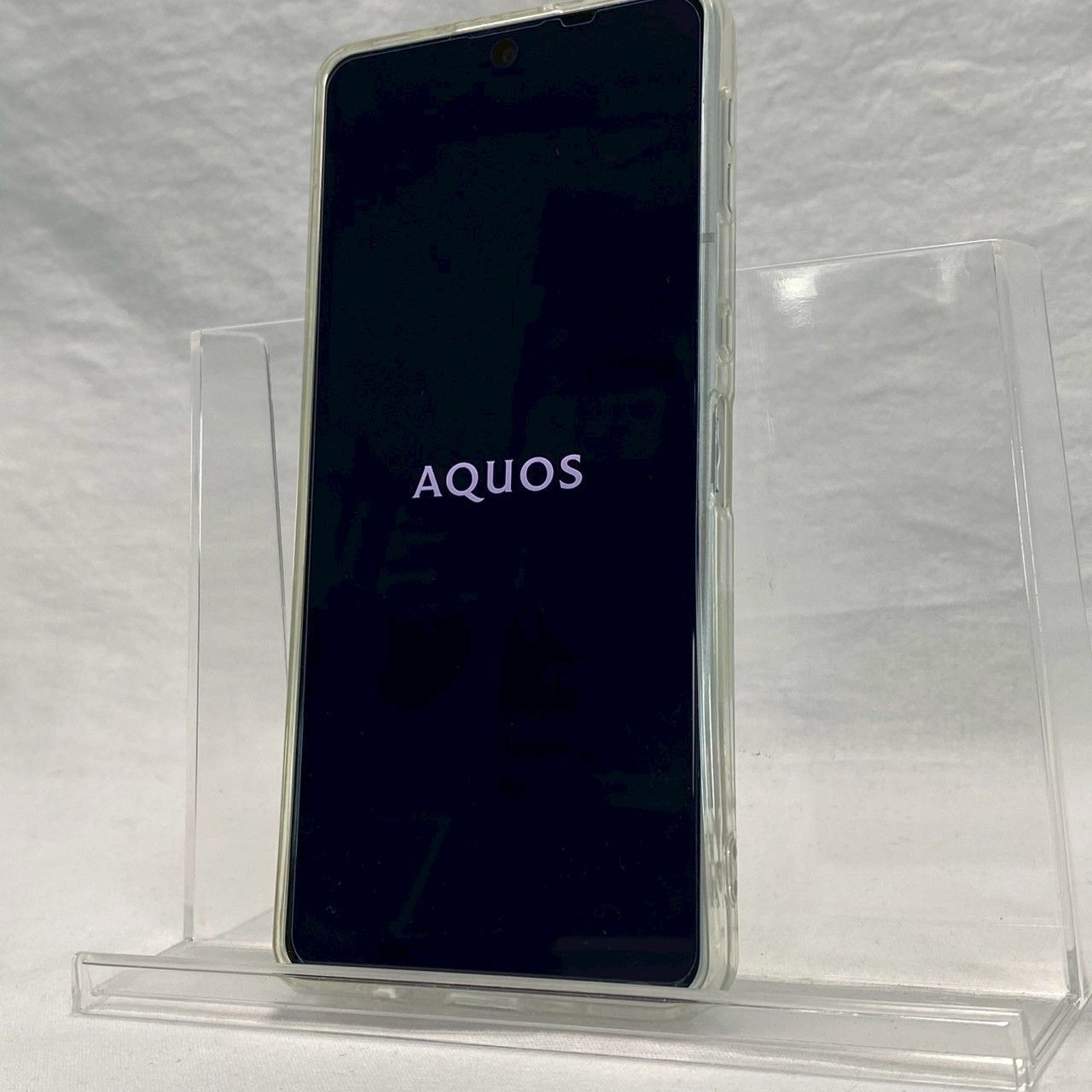 美品】AQUOS/sense6/SH-M19/シルバー/SIMフリー/判定〇/ケース付き/No
