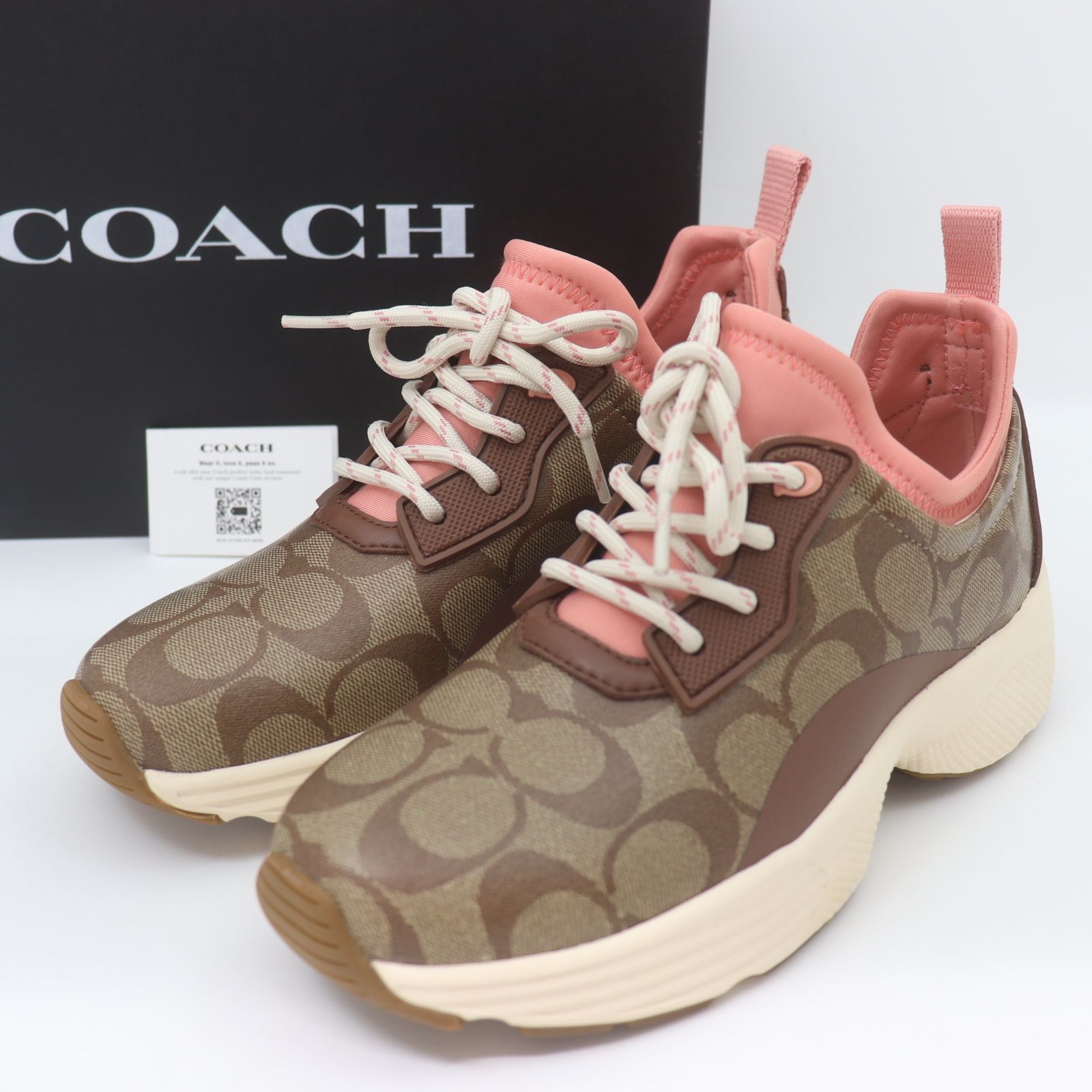 ITJ1F06OSB08 未使用 COACH コーチ シグネチャー スニーカー