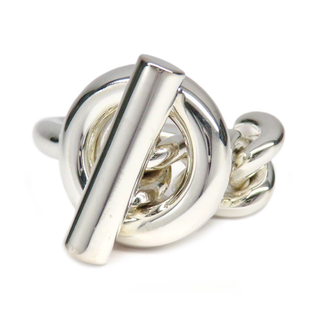 名古屋】エルメス リング クロワゼットGM #52 約12号 H104587B Ag925