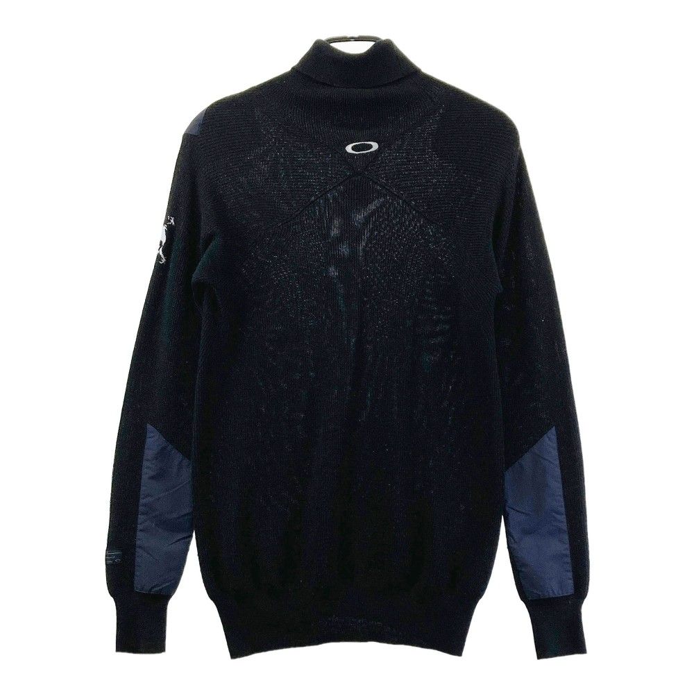 オークリー OAKLEY ニット トレーナー モックネック スカル 刺繍 ゴルフ