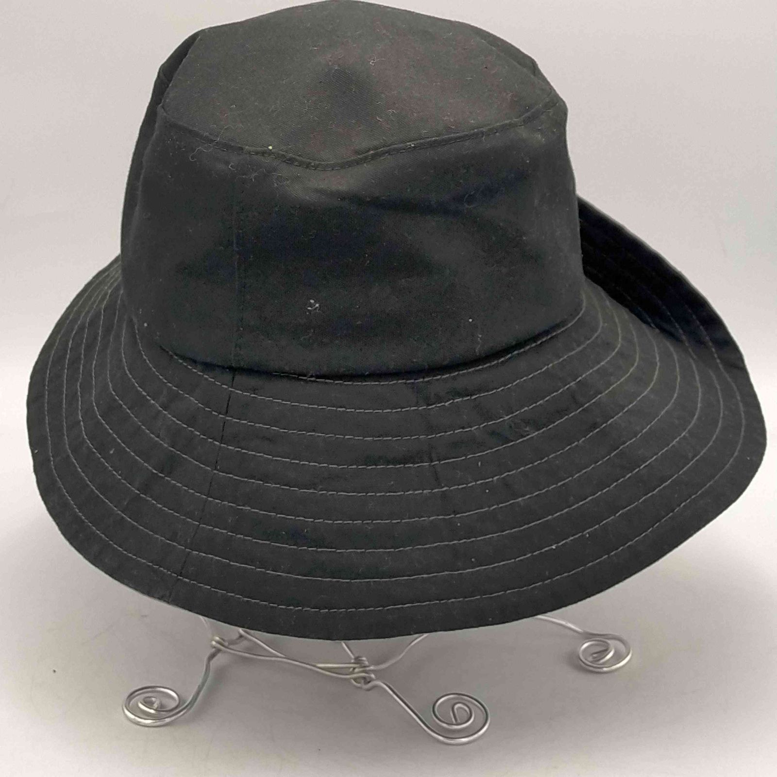 ヴィヴィアンウエストウッド ウール フェルト リボン ハット オーブ M 黒 ヴィヴィアンウエストウッド】ウール フェルト リボン ハット