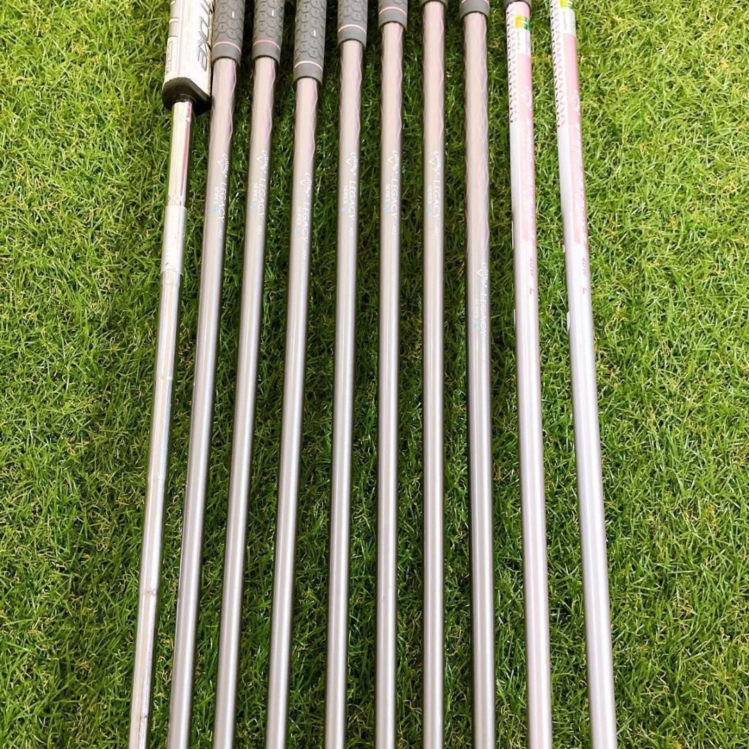 キャロウェイ LEGACY レガシー レディースゴルフセット10本 初心者 L キャロウェイ LEGACY レガシー レディースゴルフセット10本