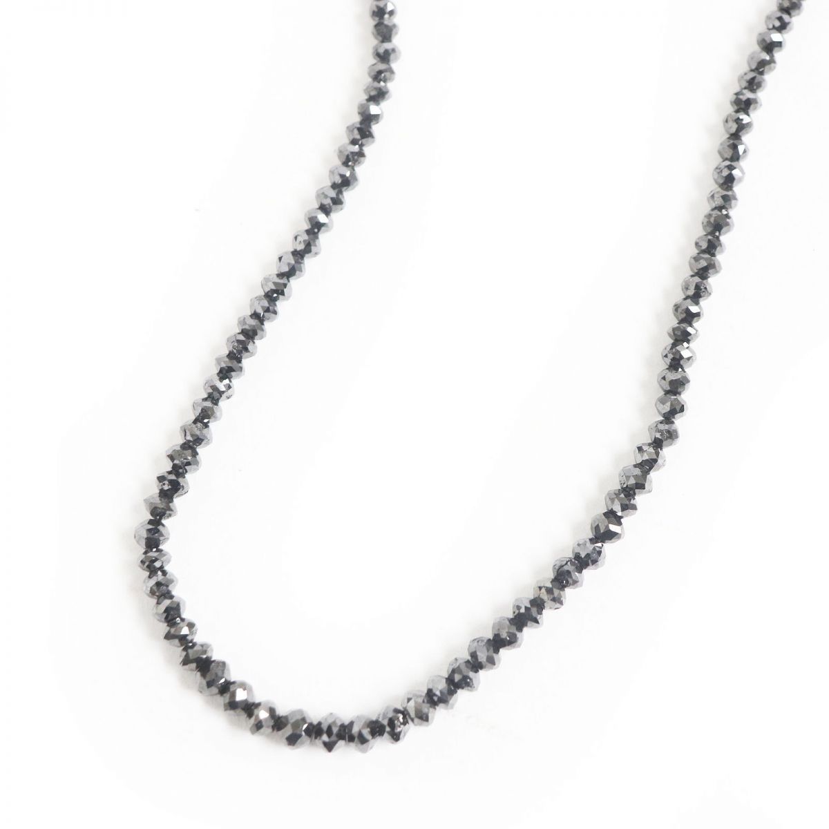 良品□GEMCEREY/ジェムケリー SV925 ブラックダイヤモンド 50.0ct 