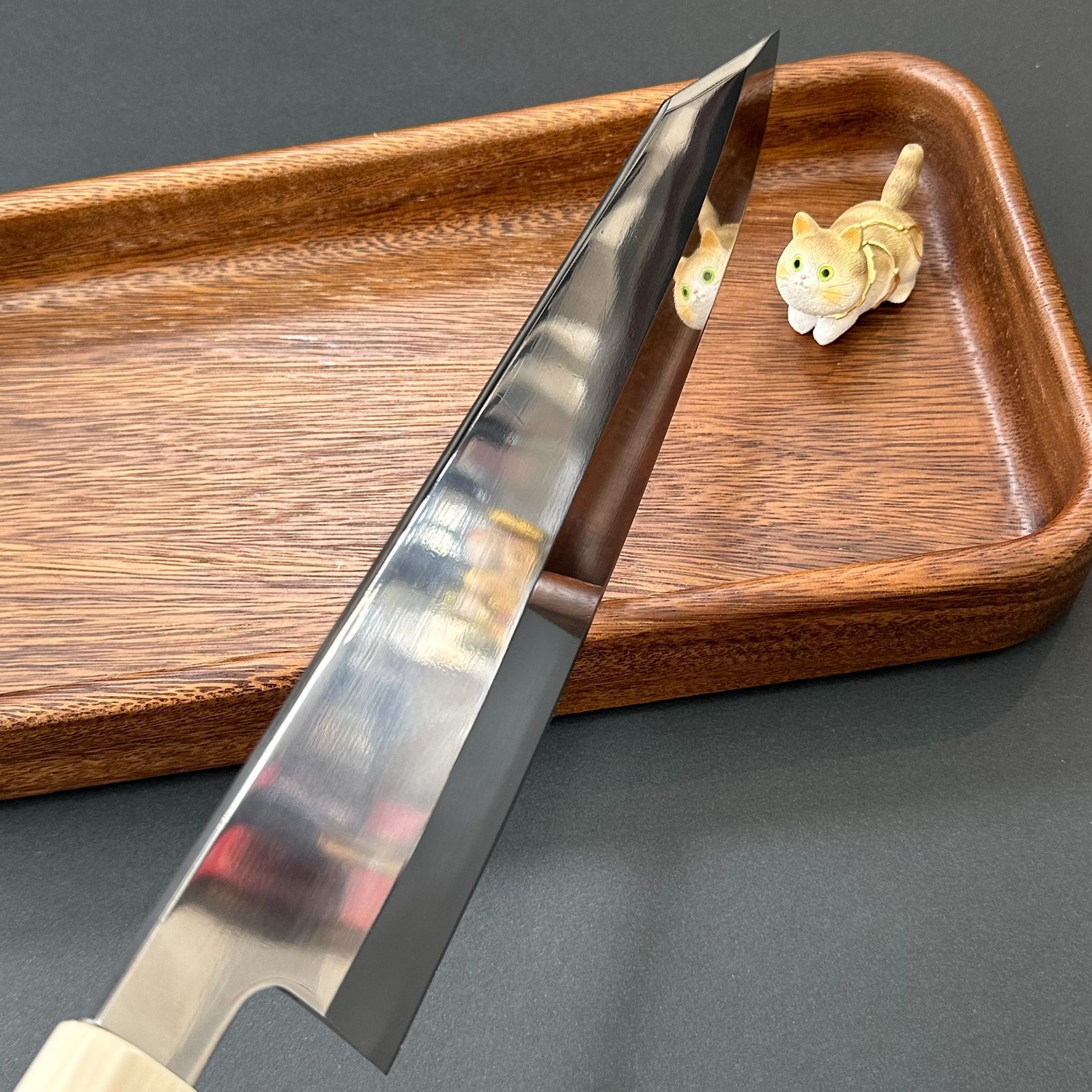 鏡面仕上げ VG10号本焼出刃包丁
