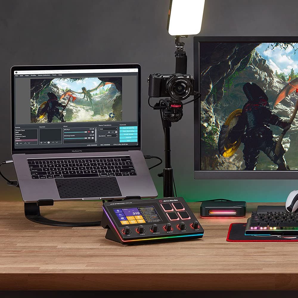 AVerMedia LIVE STREAMER NEXUS AX310 オーディオミキサー & 配信者