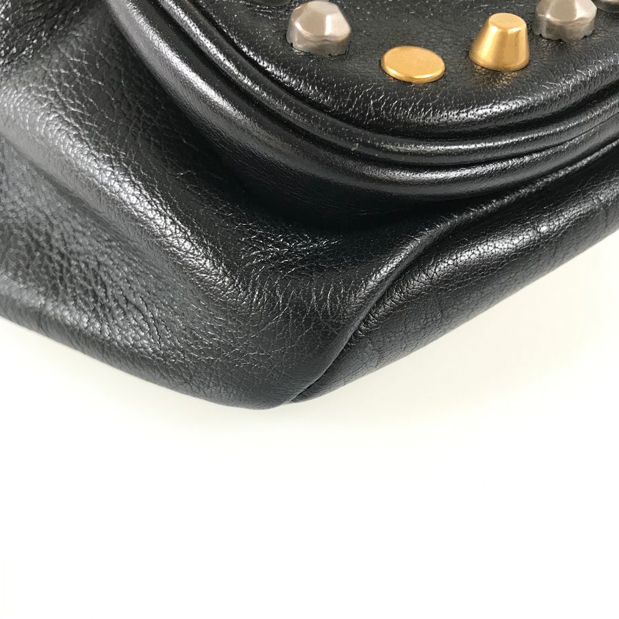 グッチ GUCCI GGスタッズ 552878 レザー ボディバッグ ftj【中古