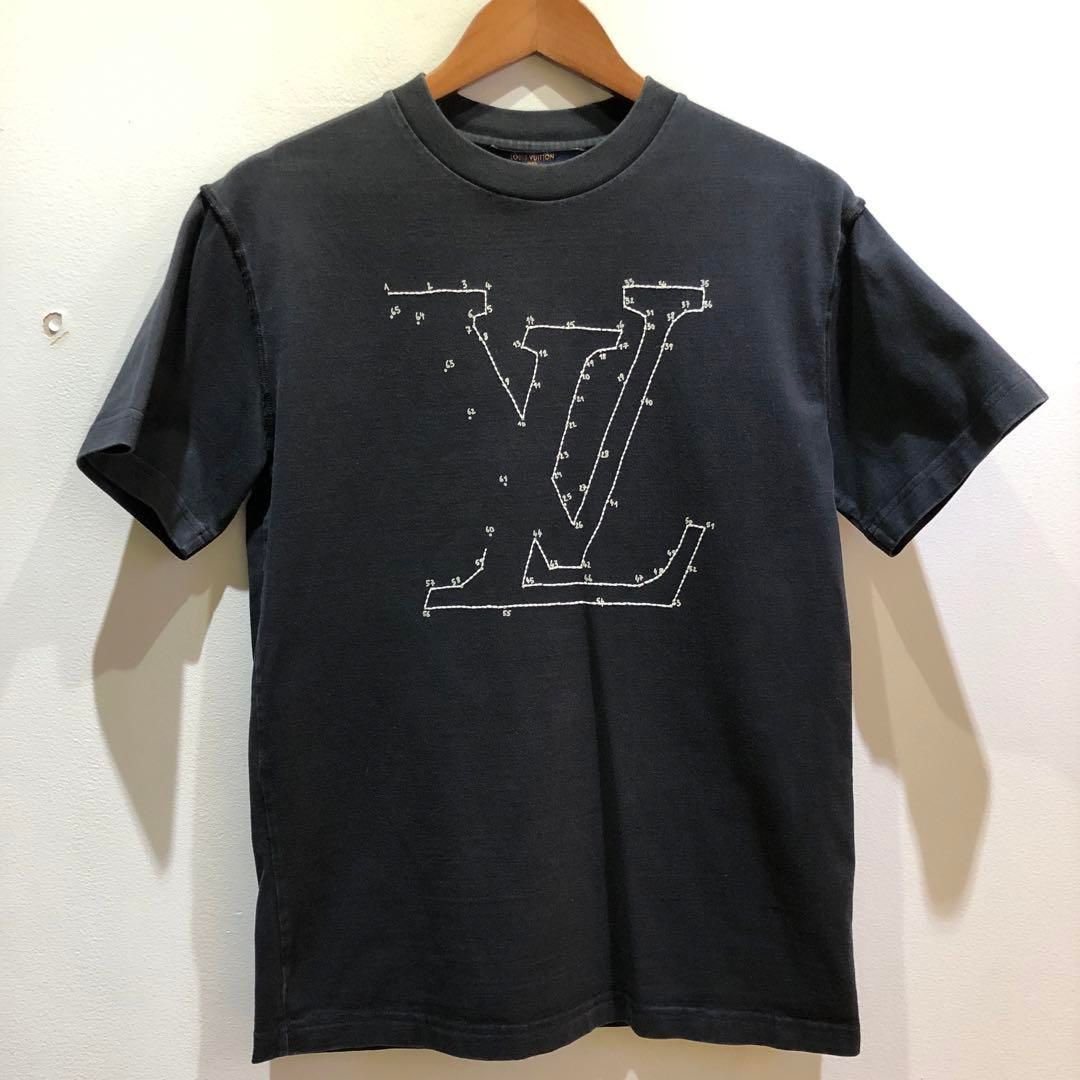 LOUISVUITTON ルイヴィトン ステッチプリントアンドエンブロイダリー T