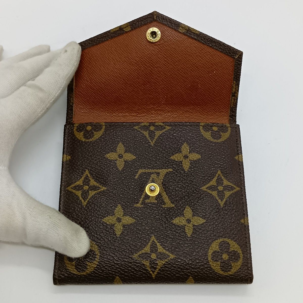 Louis Vuitton】モノグラムポルトモネクレディ(703) Louis Vuitton