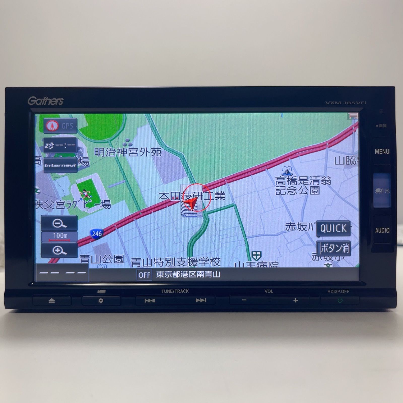 HONDA VXM-185VFiタッチパネル正常Gathers ギャザーズ ホンダ純正 ナビ  フルゼグTV/CD/DVD/SD/USB/CarPlay/iPod/Bluetooth/FM/AM 最新地図 - メルカリ