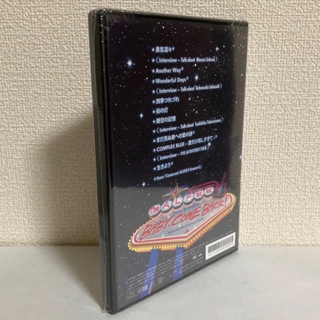 THE ALFEE 「baby,cone back!」DVDパンフレット アルフィー DVDパンフレット THE ALFEE 2021 SUMMER BABY COME