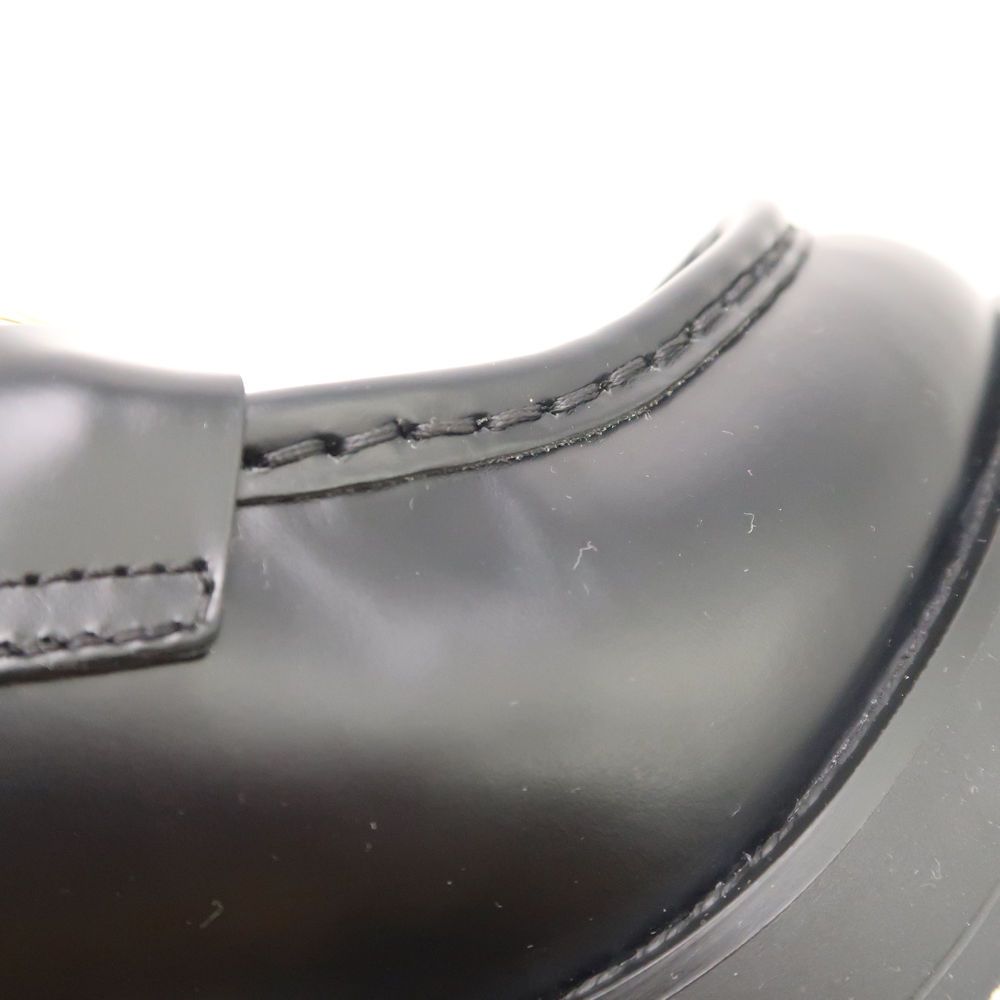 未使用 miumiu ミュウミュウ 5D820D ローファー 38(25cm相当） レザー 革靴 コイン ペニー レディース AU2469W1 -  メルカリ