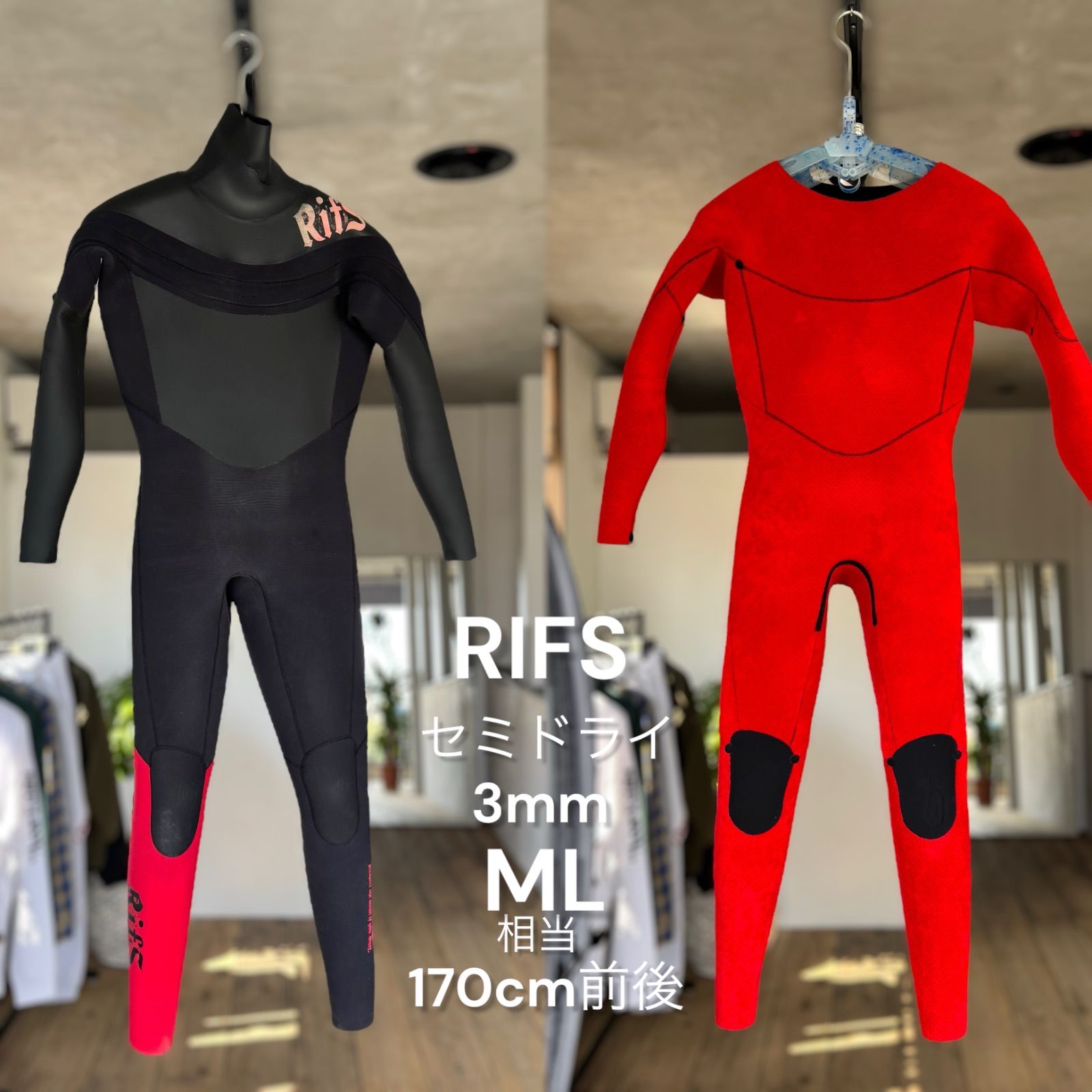 RIFS(リフス)5×3mm セミドライ メンズMLBサイズ相当(オーダー品)の通販