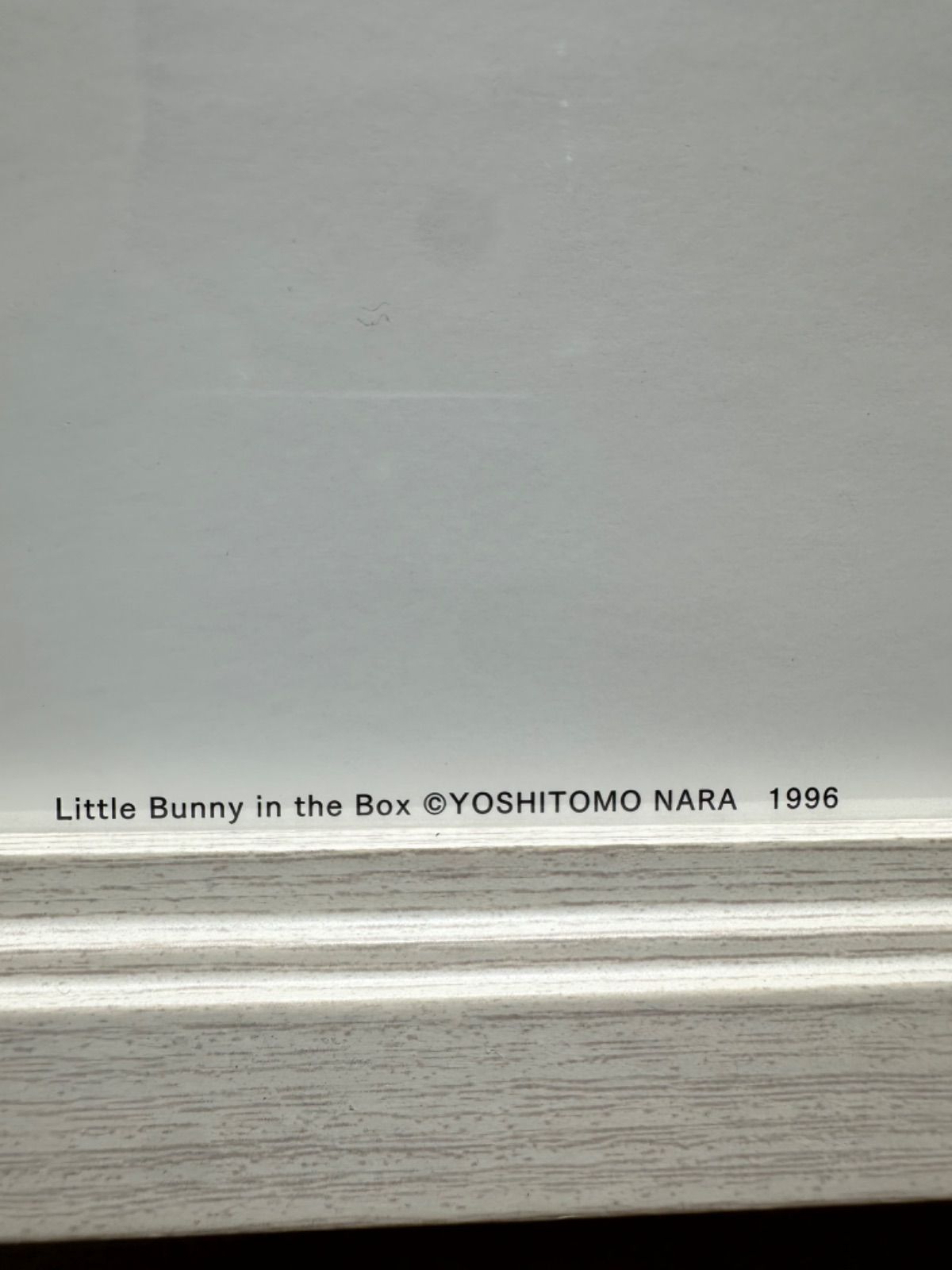 額付】【真作】奈良美智「Little Bunny in the Box」オフセット