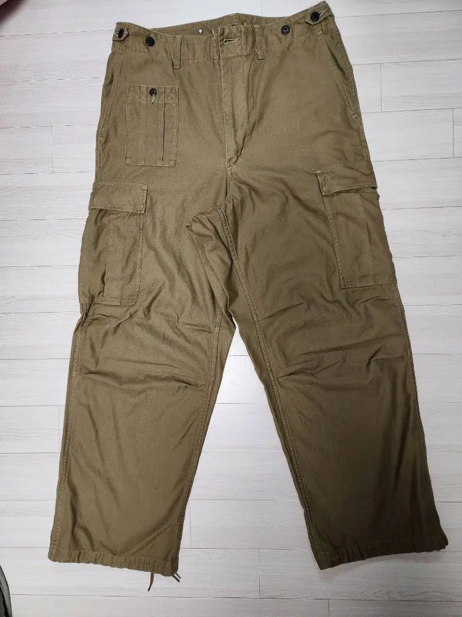 Nigel Cabourn ナイジェル ケーボン アミカゴ パンツ 34 カーキ