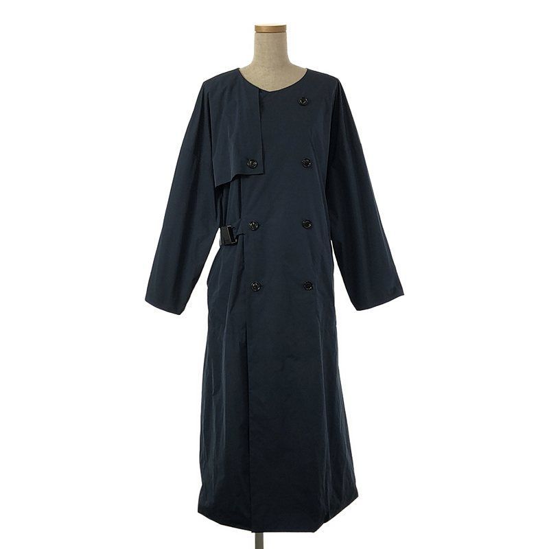 F/CE.ノーカラートレンチコート F/CE. / エフシーイー | ノーカラー トレンチコート | S | ネイビー