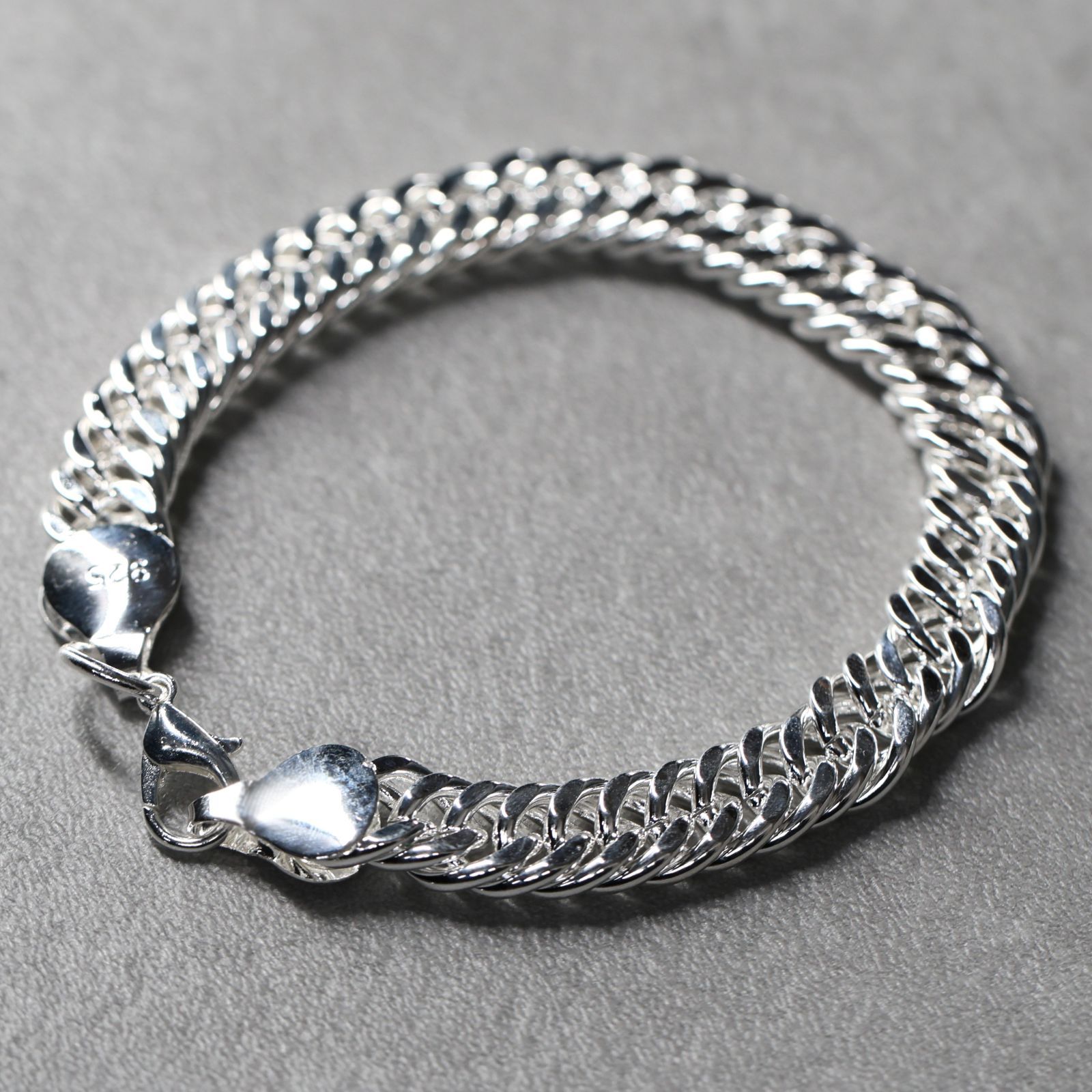 メキシカン 喜平チェーン ブレスレット シルバー S925刻印