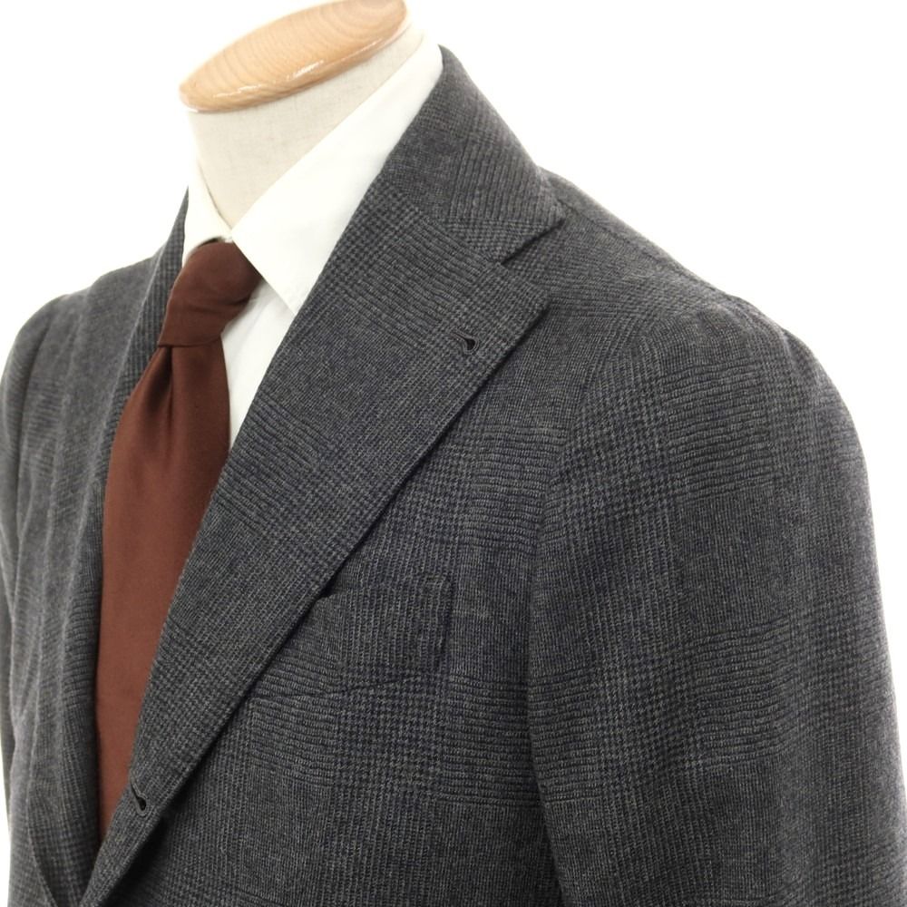 新品✨レミュー FINTES 120's ダブル チェック ストレッチ スーツ 新品✨️レミュー FINTES 120's ダブル チェック ストレッチ